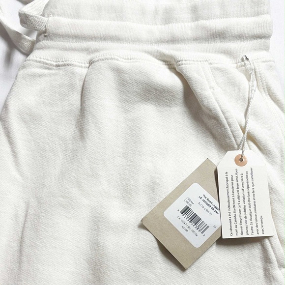 Tkees NWT The Sport Jogger Pants in Cream - Picture 3 of 5